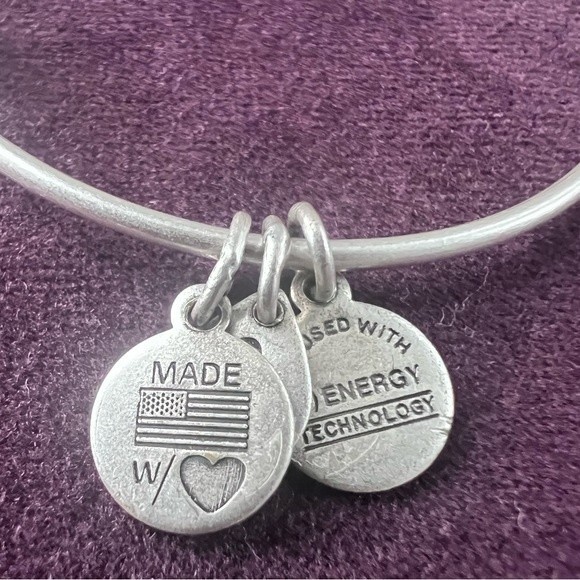 Alex and Ani Bangle Bracelets Friend and STAR OF VENUS adjustable Bracelet - Picture 10 of 11